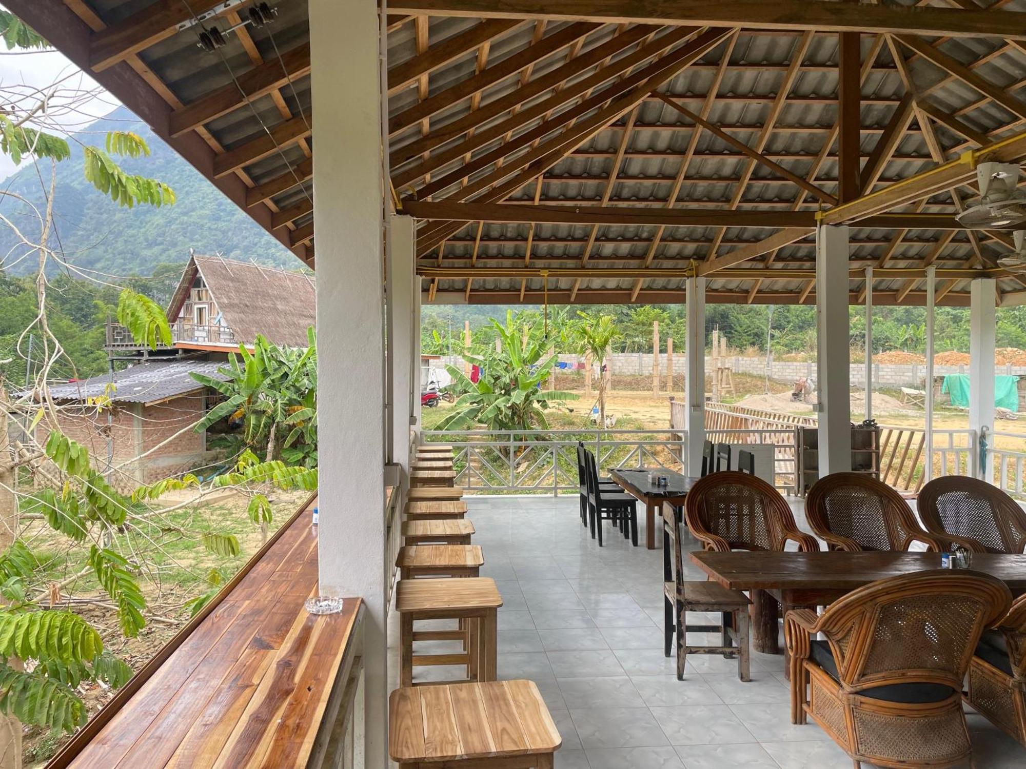 Eco Farm Stay And Hostel Nong Khiaw Bagian luar foto