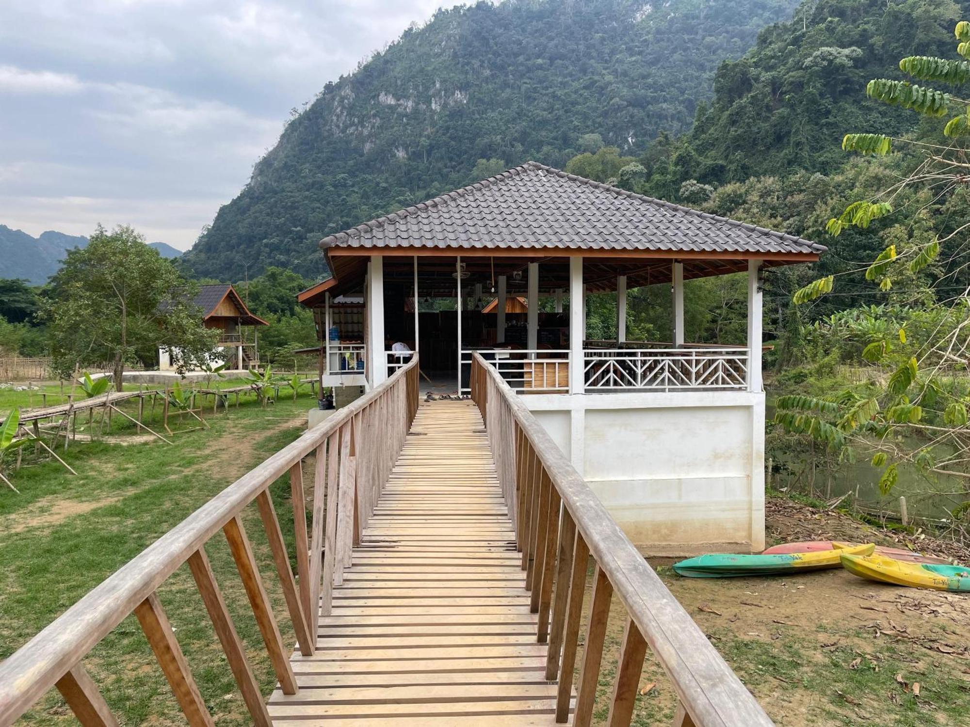 Eco Farm Stay And Hostel Nong Khiaw Bagian luar foto