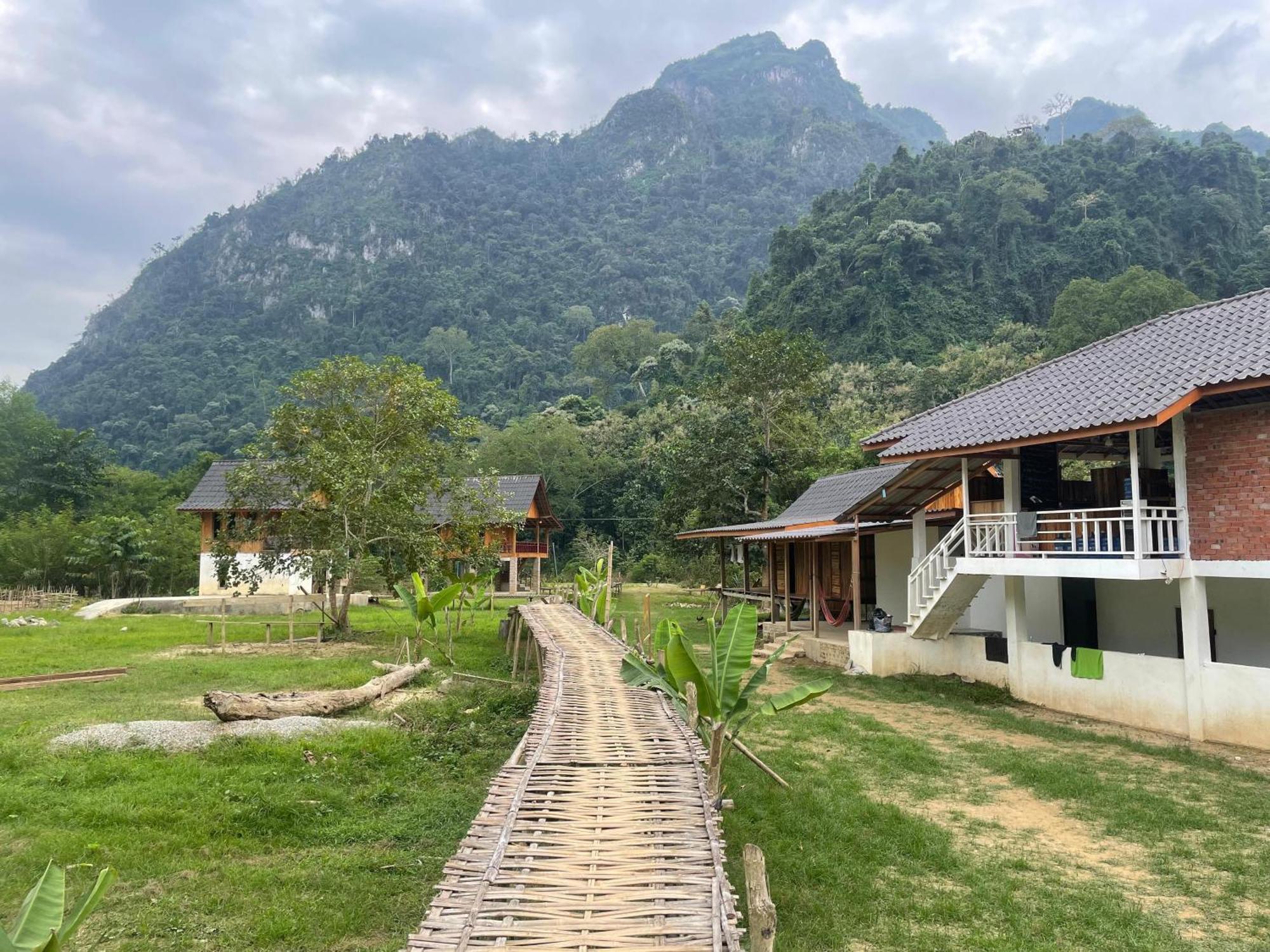 Eco Farm Stay And Hostel Nong Khiaw Bagian luar foto