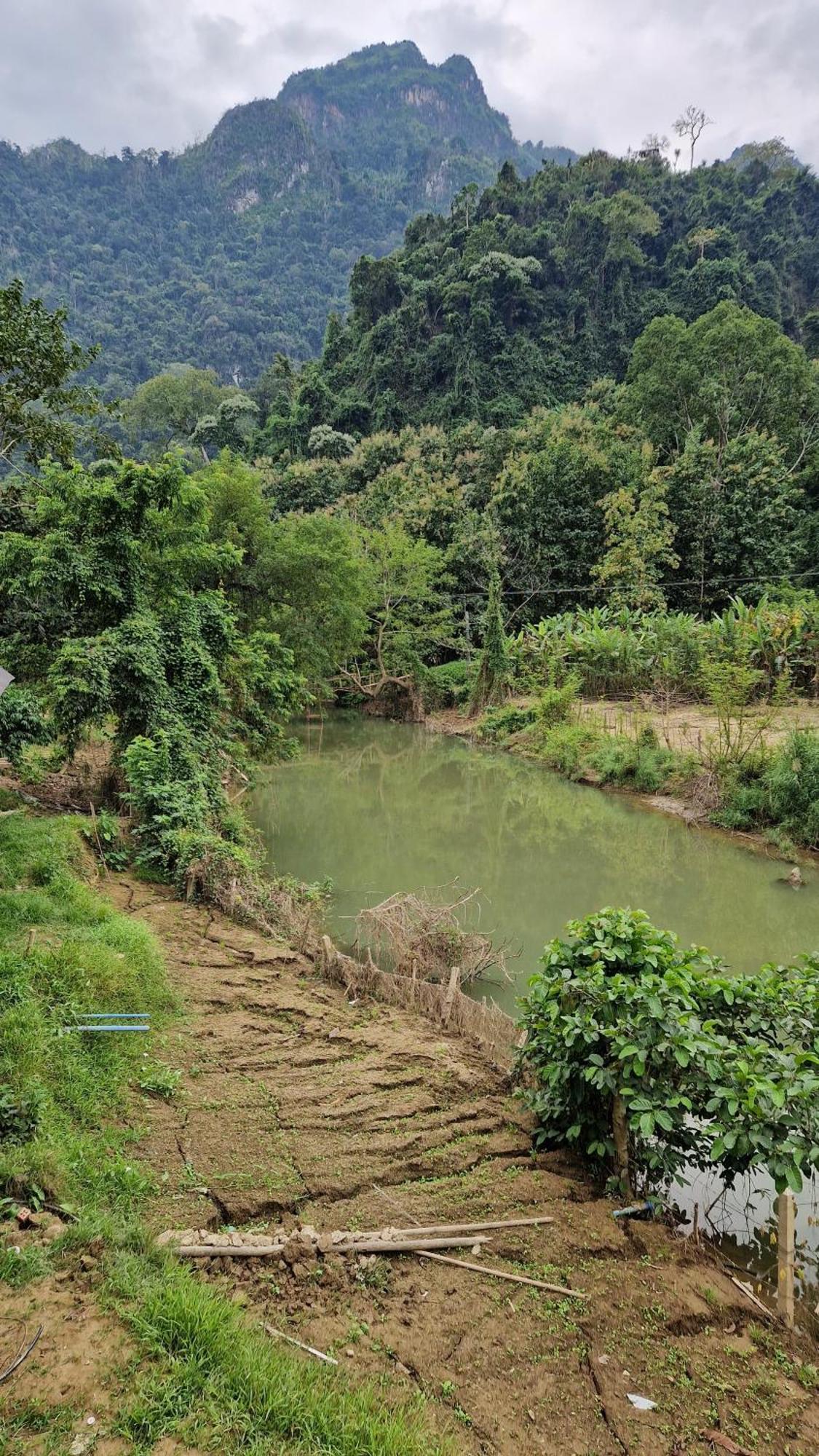 Eco Farm Stay And Hostel Nong Khiaw Bagian luar foto