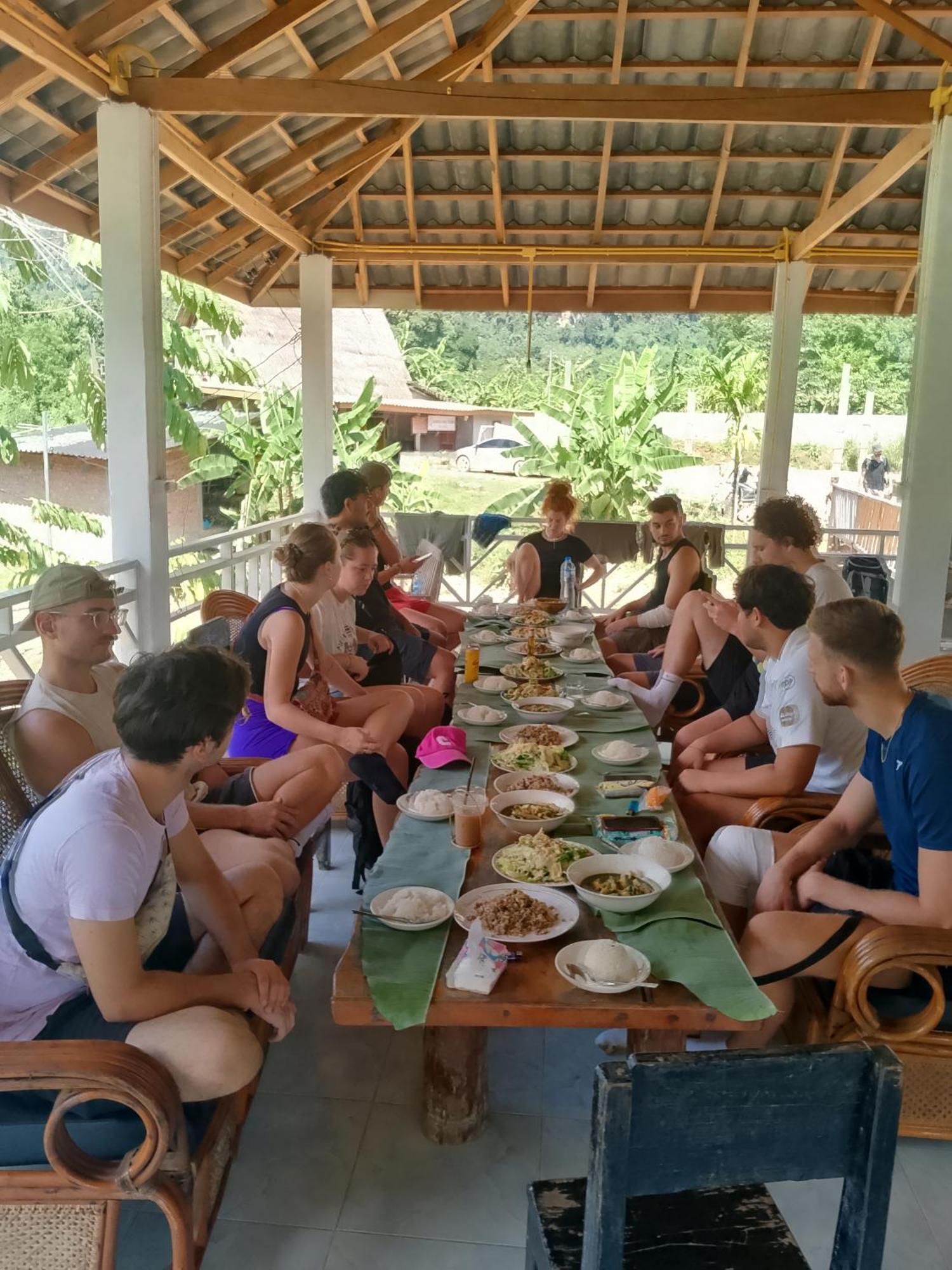 Eco Farm Stay And Hostel Nong Khiaw Bagian luar foto
