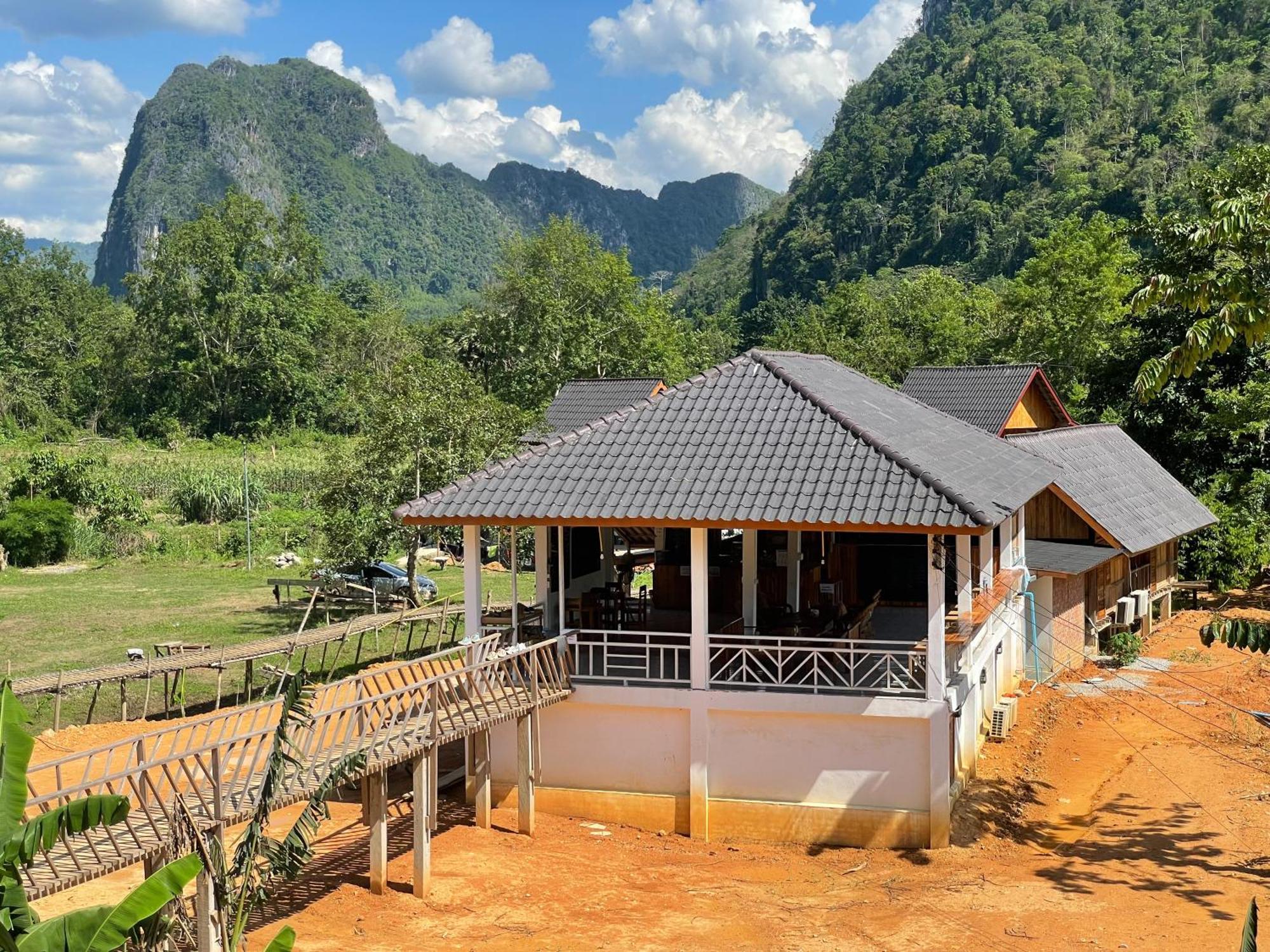 Eco Farm Stay And Hostel Nong Khiaw Bagian luar foto