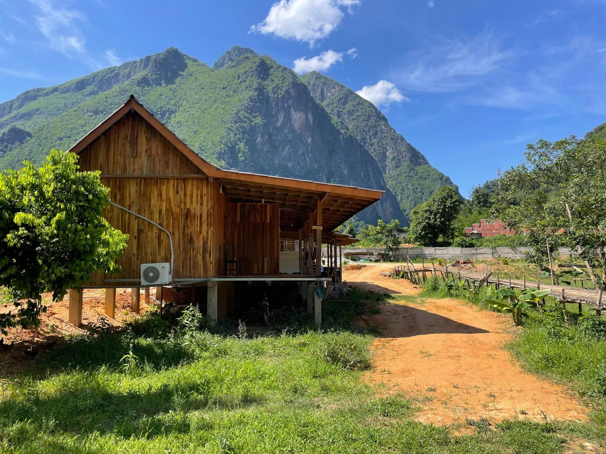 Eco Farm Stay And Hostel Nong Khiaw Bagian luar foto