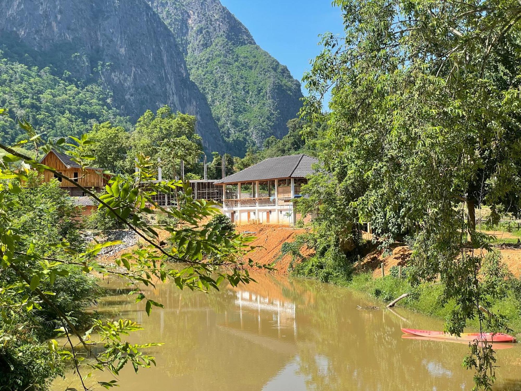 Eco Farm Stay And Hostel Nong Khiaw Bagian luar foto
